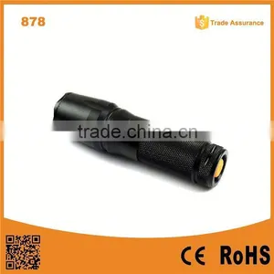 878 High Power Waterproof Led Flashlight Torch Police LED Torch Light thumbnail-1