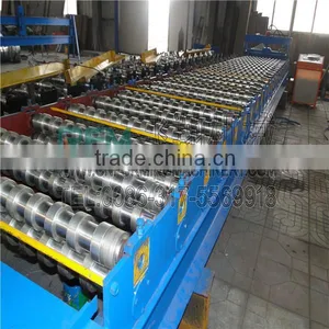 FX Hydraulic Cutting and Punching Shutter Door Roll Forming Machine thumbnail-5