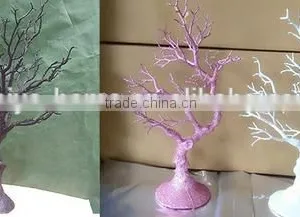Hot Sale Gold Crystal Artificial Tree / Wedding Tree Centerpiece Quality Choice thumbnail-3