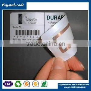 Read Uhf 900mhz Acid Resistant 2.4ghz Active Adhesive Label Metal Credit Card Sleeve Rfid Label thumbnail-2