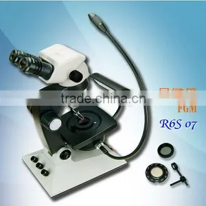 Gemological Binocular Microscope With 6.7X to 45X Magnification Power thumbnail-1