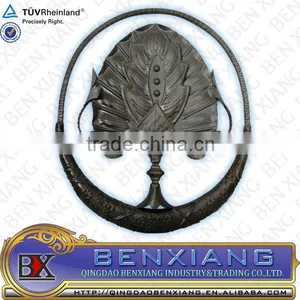 Wrought Iron Components Decoration fr Fence and Gate Iron Panel thumbnail-1