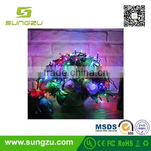 Solar Plastic Flower Led Lights for Christmas Holiday Party Wedding Decoration thumbnail-5