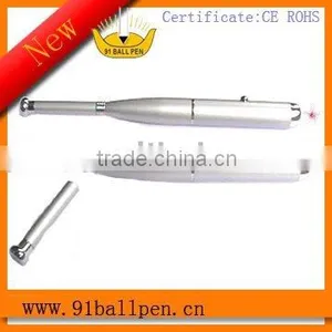 2 in 1 Pen, Metal Baseball Bar Laser Ball Pen thumbnail-1