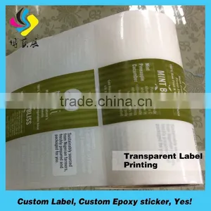 Bottom Price Most Popular Clear Drink Bottle Cap Lid Label thumbnail-6