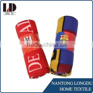 100% Polyester Printing Polar Fleece Blanket thumbnail-1
