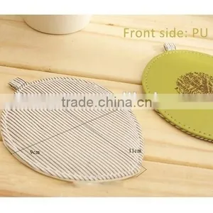 13001 Pure and Fresh Leather Coaster Set thumbnail-6