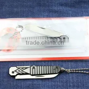 OEM 440C Stainless Steel Small Folding Knife With Blister Package thumbnail-4