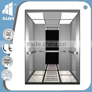 CE Certificate Big Capacity Speed 1.5m/s Building Elevator thumbnail-1