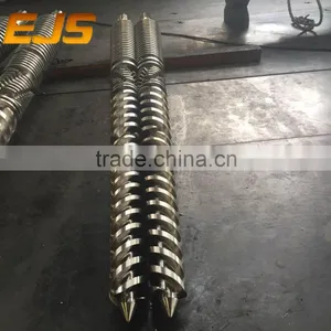 Jwell 65/132 Conical Twin Screw Barrel for Extrusion thumbnail-1