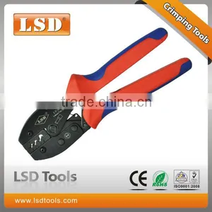 High Quality Double Wire Crimping Tool for Wire-end Ferrules,sleeves Clamp,casing Tip Pliers LY-04WF thumbnail-1