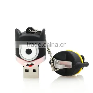 Bulk Popular Cartoon Super Heroes Series Usb Flash Drive Custom Pendrive,Wholesale Full Capacity Minions Memory Stick thumbnail-3