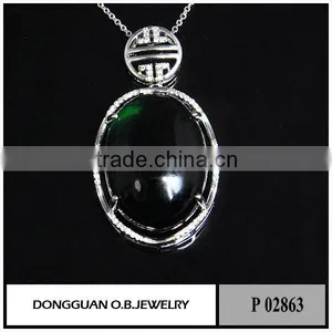 Newest White Gold Plating 2016 Christmas Jewellery Women Necklace Gemstone Jewelry Set thumbnail-4