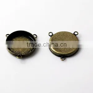 Cheap Price Wholesale Cabochon Pendant /Copper Plated Jewelry Base Pendants For Engraving And Laser thumbnail-3