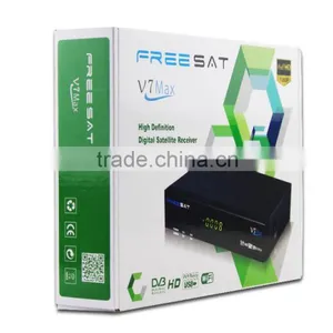 DVB-S2 Satellite Receive Middle East / Africa/ European Support Cccam Newcam Powervu Biss Key With RS232 Freesat V7 Max thumbnail-4