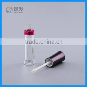 Transparent&Empt5ML Special Shape Lip Gloss Tube With Balck Cap thumbnail-3
