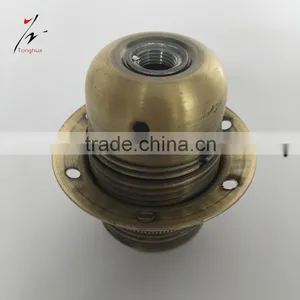 Wholesale Edison Metal Iron Lamp Holder E27 Bulb Pendant Light Lamp Socket thumbnail-1