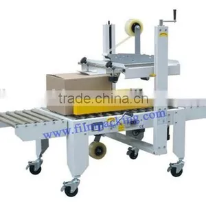 Automatic Top and Bottom Belts Driven Carton Sealing Machine, Carton Sealer, Adhesive Tape Sealing Machine thumbnail-1