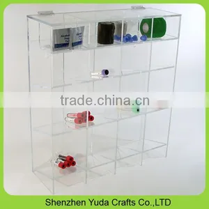 Acrylic Material Durable Display Rack Clear Acrylic Bookcase Office Accessories Display Cabinet thumbnail-1