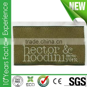 High Grade Custom Clothing Tag Woven With Name Brand thumbnail-1