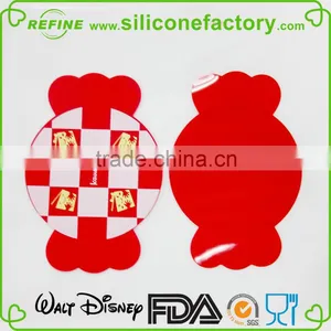 Hot Sale Candy Shaped Silicone Heat Insulation Coffee Cup Mat/coaster thumbnail-2