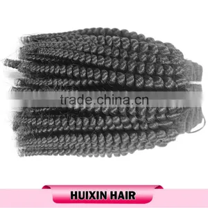 China Wholesale Hair Products Mongolian Kinky Curly Remy Hair Weave, Hot Style Kinky Curly Human Hair Weave thumbnail-5