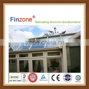 2015 Modern Design Crazy Selling Tinted Tempered Glass Sunroom thumbnail-3