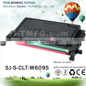Sunjoy Recycled Color Laser Toner Cartridge CLT-C609S CLT-M609S for Samsung Color Laserjet CLP-775nd CLP-770nd thumbnail-1