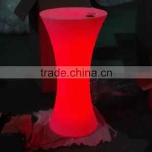 Portable Ice Cooler/Lighting Plastic Ice Table Cooler Led Ice Bucket thumbnail-1