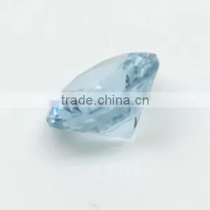 Loose Round Cut Spinel Light Blue Sapphire 1.0mm thumbnail-1
