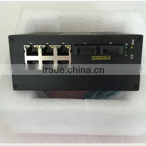 6 Port PoE Switch, 2x100M FX, 6x10/100MBase TX 30W POE Switch Pcb Board for Motorway P608A thumbnail-1