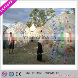 Inflatable Zorb Ball for Sale, Cheap Body Zorbing Ball on Sell thumbnail-4
