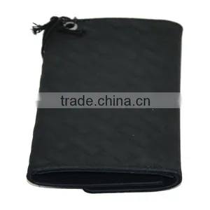 Folding Stud Genuine Leather Wallet With Engraved Badge thumbnail-3