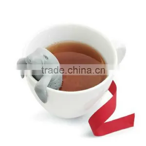 Animal Shaped Manatee Silicone Novel Tea Infuser thumbnail-6