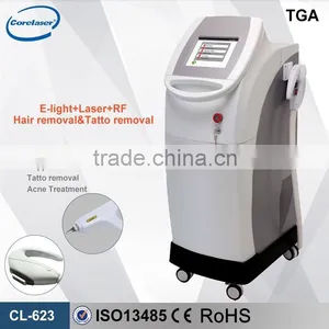 Multifunction 3 in 1 Ipl rf Elight Yag Laser for Hair Removal Skin Tightening Freckle Removal thumbnail-3