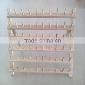 Wood Sewing Thread Rack thumbnail-2