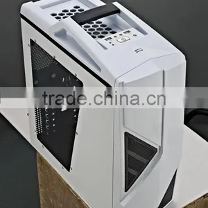 New Gaming Computer Case With Water Cooling System 0.55mm SPCC With 8cm Color Fan In the Front thumbnail-3