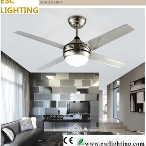42-52inch Esc Reverse Function 110-240v Ceiling Fan With Light Kits CE RoHS Certified thumbnail-1