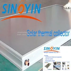 High Efficiency Solar Thermal Collector of White Frame,2.5sqm,grid Absorber thumbnail-5