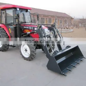 DQ404 Garden Tractor With Cabin, TZ04D Front End Loader thumbnail-1