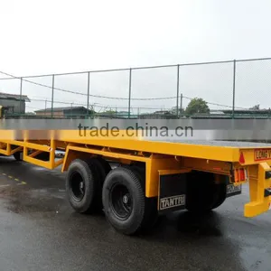 Tandem Flat Deck Trailer 45 Feet thumbnail-1