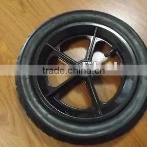 10 to 12 Inch Small Rubber Wheel With Pneumatic Bicycle Tire thumbnail-1