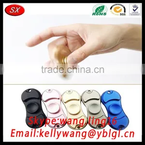 Finger Fidget Spinner,Hand Spinner Metal Brass Wind Spinner Toys thumbnail-1