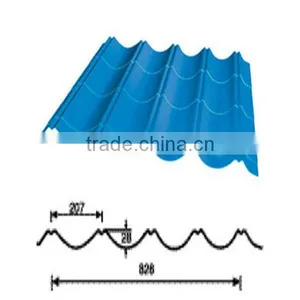 More Professional, Prepainted Corrugated Steel Roofing Sheet thumbnail-1