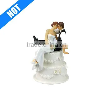 Love Bride and Groom Figurine Wedding Cake Toppers thumbnail-1