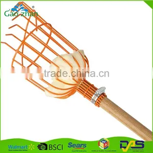 Wholesale High Quality Long Handle Telescoping Garden Tool Fruit Picker With Basket thumbnail-6