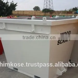 5 m3 Bucket Type Waste Bin Skip Garbage Container thumbnail-2