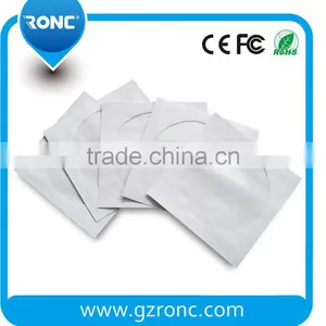 High Quality CD DVD White Paper Sleeve With Clear Window and Flap Envelopes thumbnail-3
