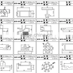 Factory Custom Aluminum Profiles, a Variety of Processes, Product Style is Complete thumbnail-3