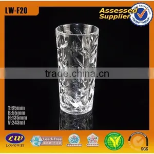 Best Selling Pressed Drinking Water Cup Glass thumbnail-1